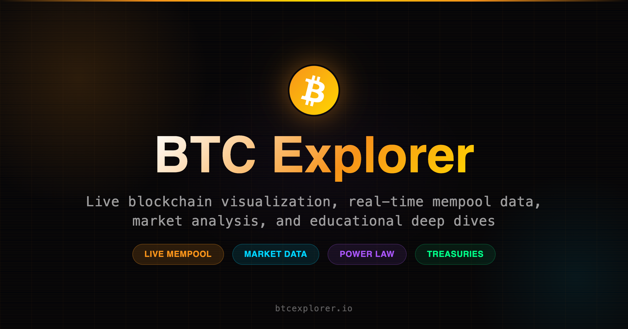 BTC-Explorer screenshot
