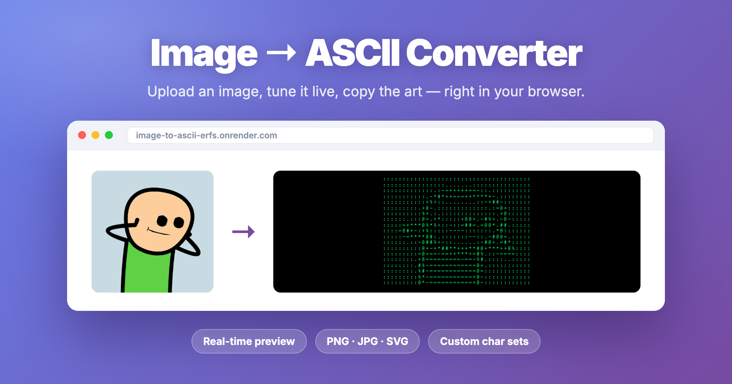 Image To Ascii Flask | Jacob Kanfer